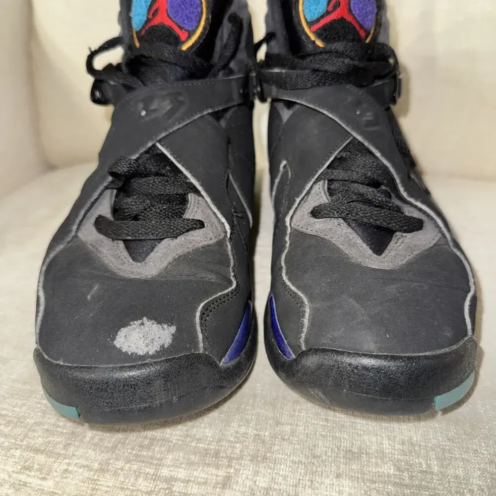 Size 9 - Jordan 8 Retro Aqua 2015 Sneakers Shoes Basketball